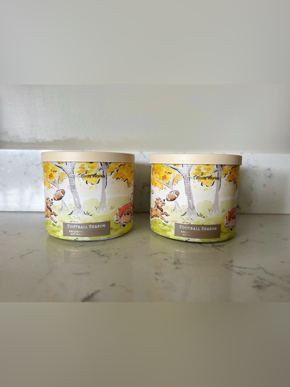 Bath and Body Works candles